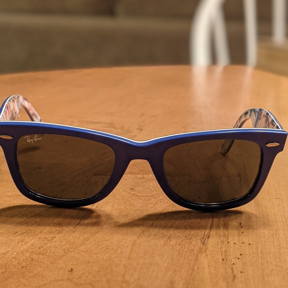 Ray Ban Wayfarers - Blue - NYC Special Series #2